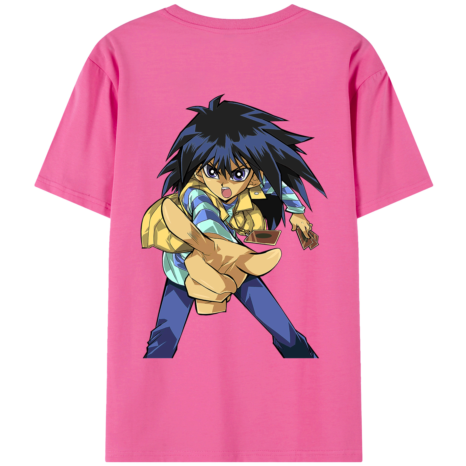 （画像用） 遊☆戯☆王 Yu-Gi-Oh! レディース半袖Tシャツ(バックプリント)